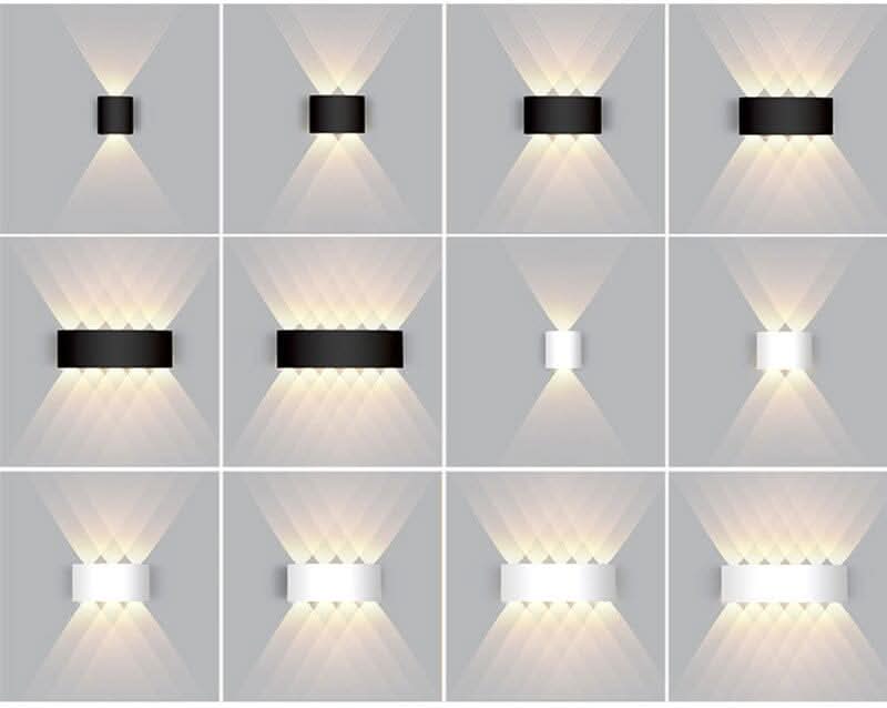 Wodoodporny kinkiet zewnętrzny LED – smukły aluminiowy, energooszczędny