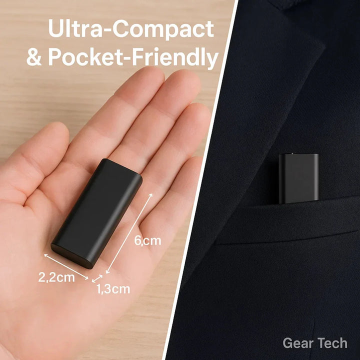 Mini Rejestrator Aktywowani Głosem