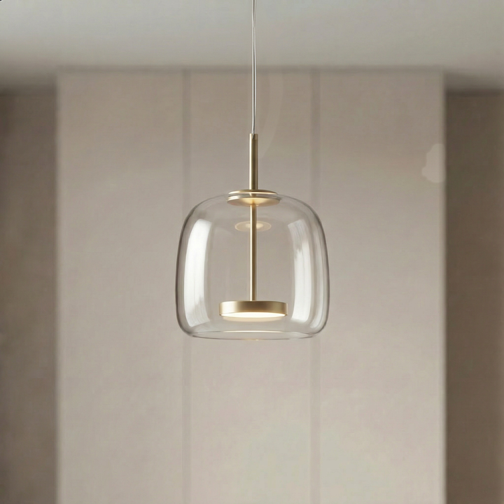 Astrid - nowoczesna nordycka szklana lampa wisząca
