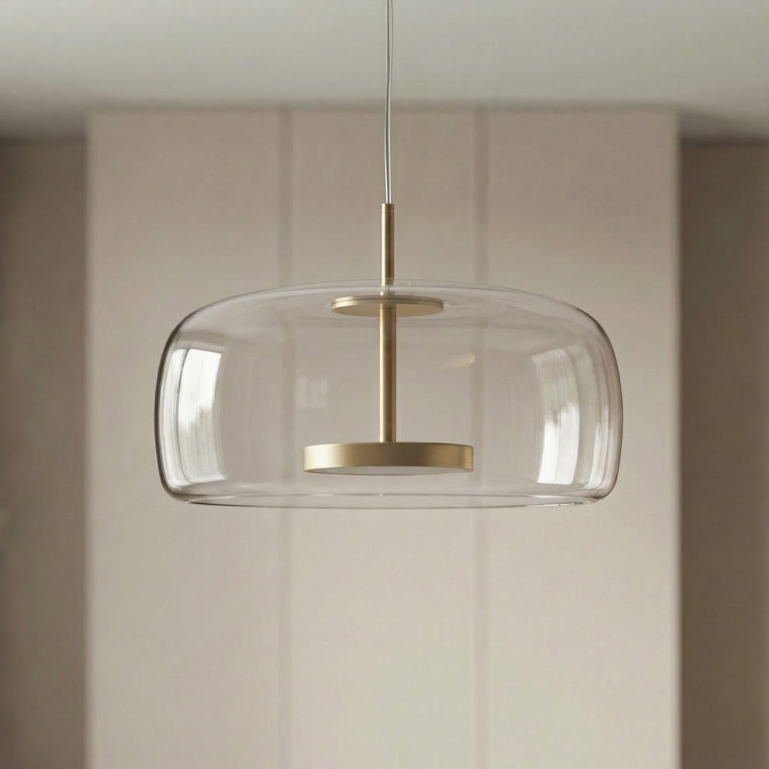 Astrid - nowoczesna nordycka szklana lampa wisząca
