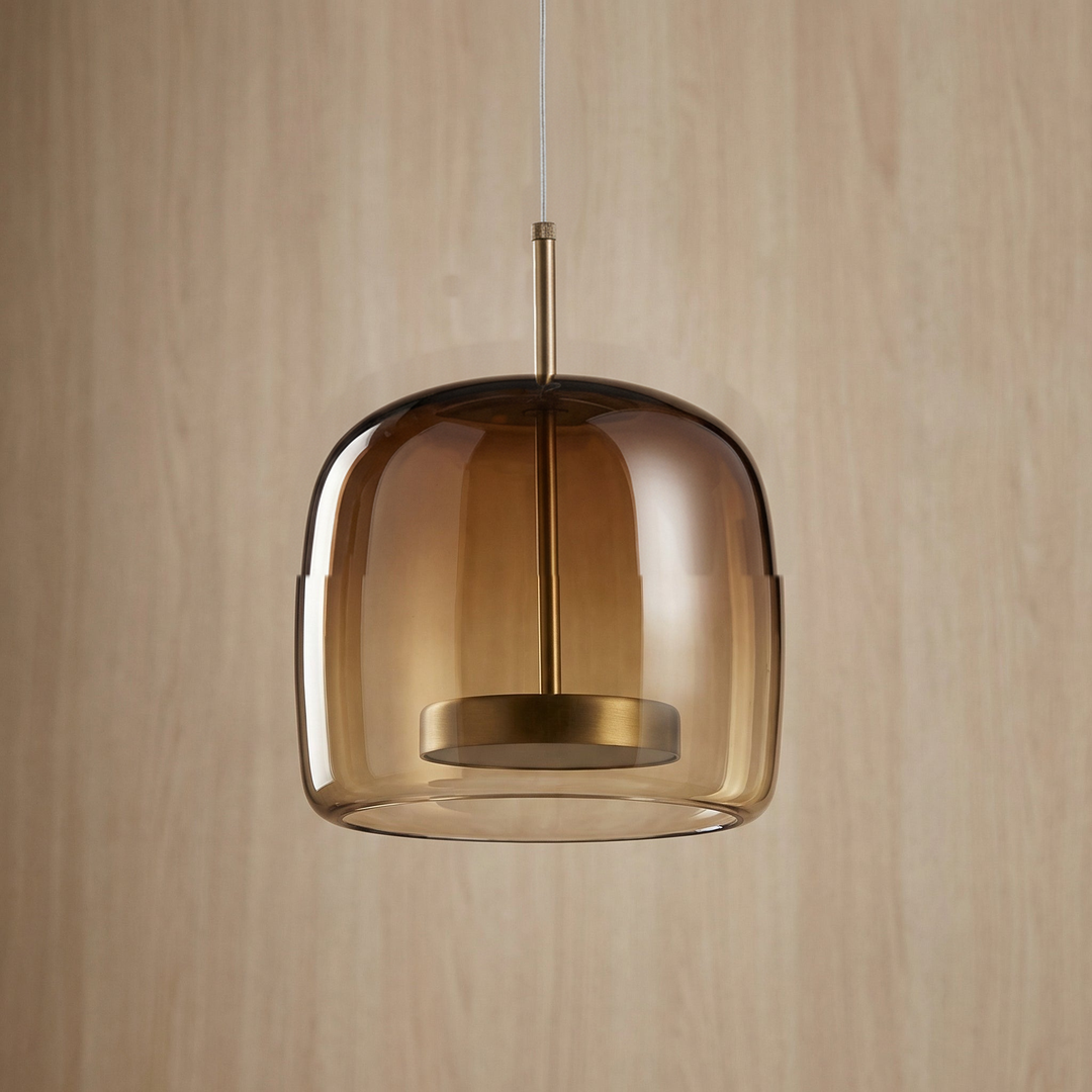 Astrid - nowoczesna nordycka szklana lampa wisząca