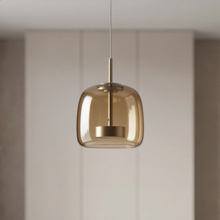 Astrid - nowoczesna nordycka szklana lampa wisząca