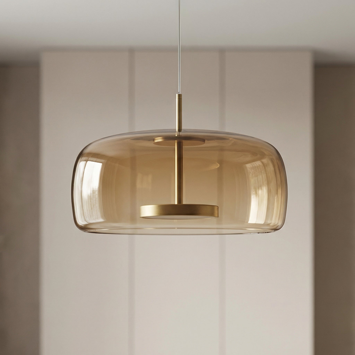 Astrid - nowoczesna nordycka szklana lampa wisząca