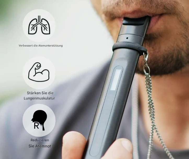 Inteligentny trener oddechu do treningu mięśni oddechowych – BreathBoost