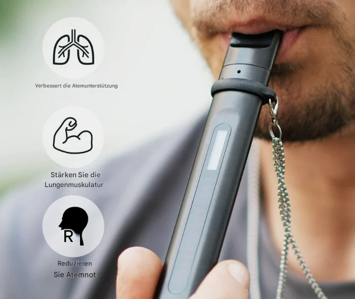 Inteligentny trener oddechu do treningu mięśni oddechowych – BreathBoost
