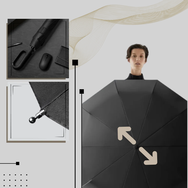 Parasol Auto-Zamykany – Niezawodny Design z Funkcjami Przygotowanymi na Pogodę