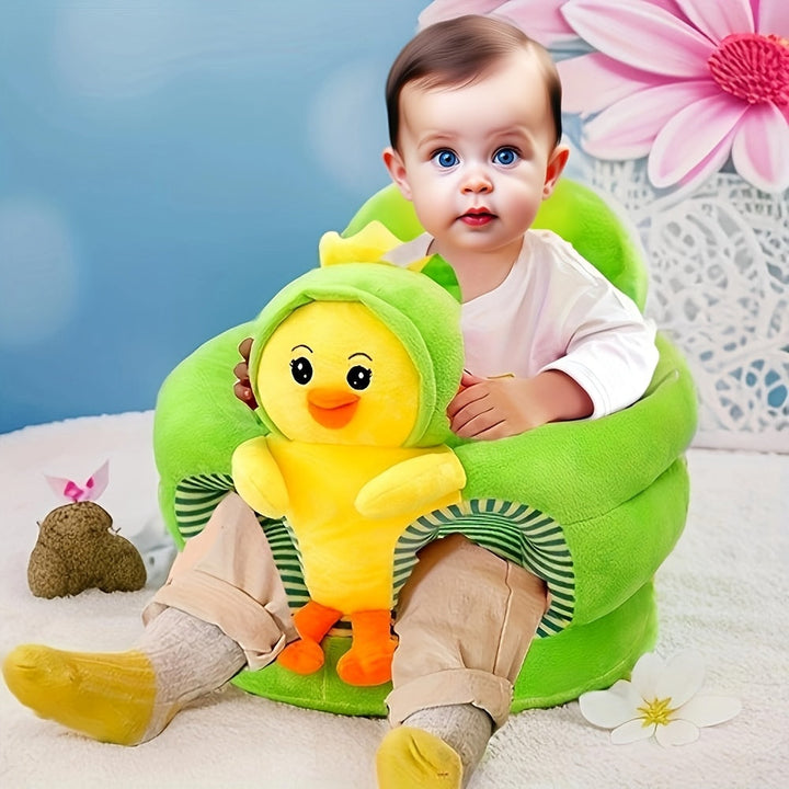 Miękkie krzesełko Baby Sit – zabawne i wygodne na pierwsze przygody z siadaniem i stawaniem