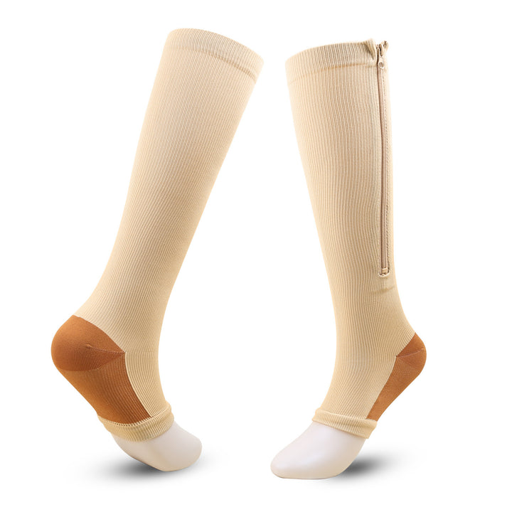 Women's Calf-Length Outdoor Fitness Running Compression Socks