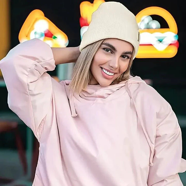 Zimowa Czapka z Jedwabną Podszewką - Noor