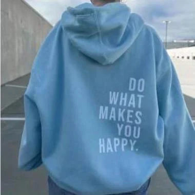 Inspiruj – Hoodie z Motywacyjnym Nadrukiem dla Kobiet