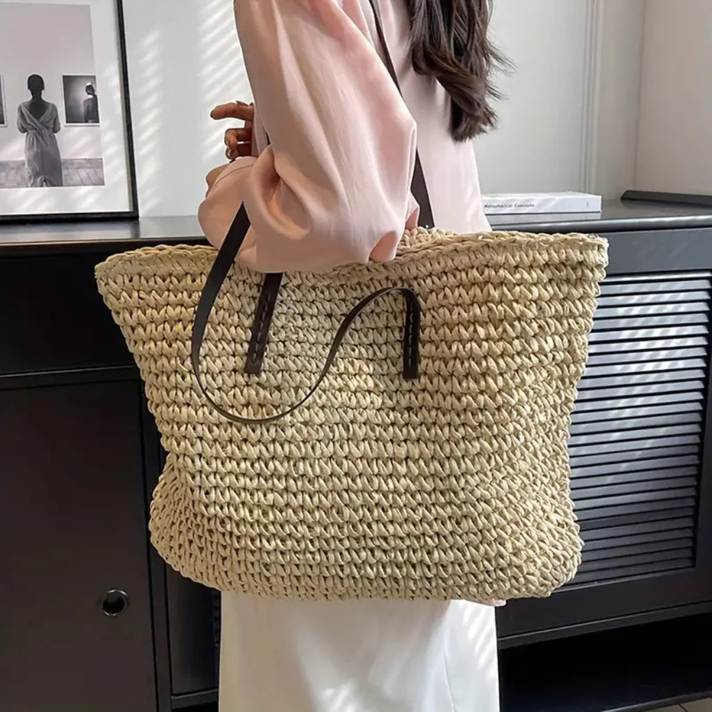 Damska torba tote Woven – Stylowa torba na co dzień