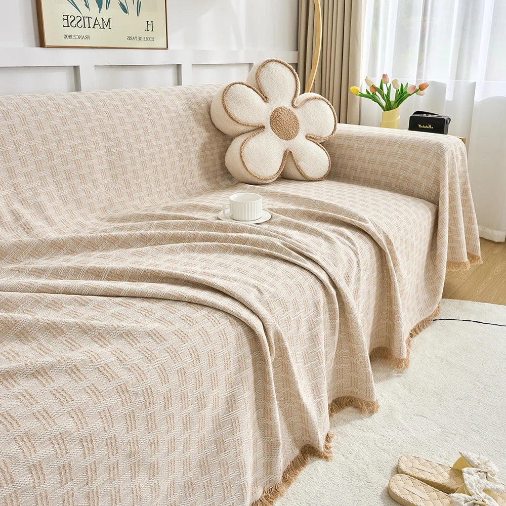 Pokrowiec na sofę - LuxeHome - Design dwustronny - Extra duży