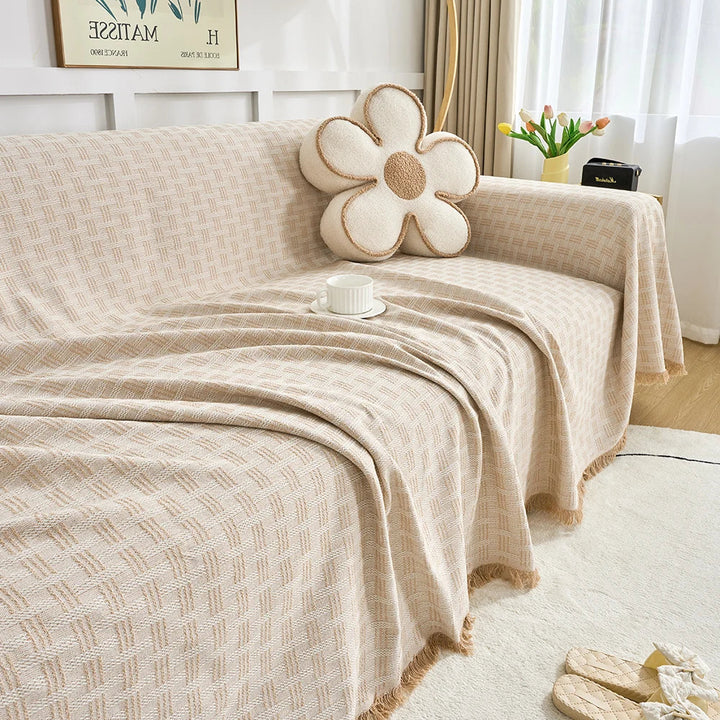 Pokrowiec na sofę - LuxeHome - Design dwustronny - Extra duży