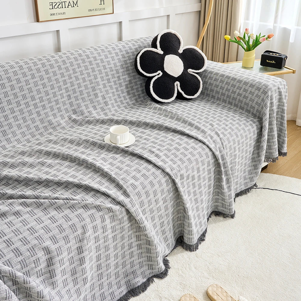 Pokrowiec na sofę - LuxeHome - Design dwustronny - Extra duży