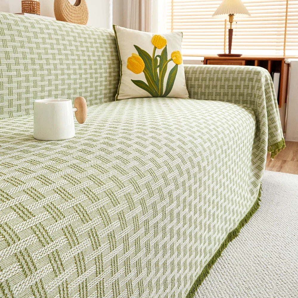 Pokrowiec na sofę - LuxeHome - Design dwustronny - Extra duży