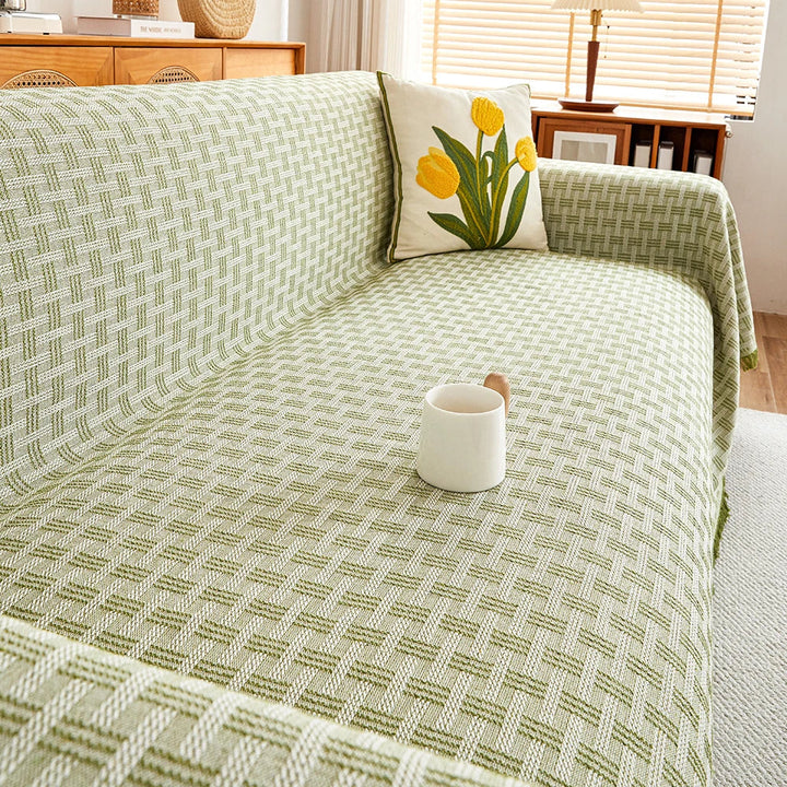 Pokrowiec na sofę - LuxeHome - Design dwustronny - Extra duży