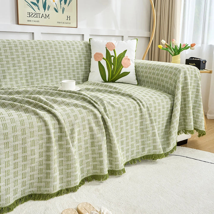 Pokrowiec na sofę - LuxeHome - Design dwustronny - Extra duży