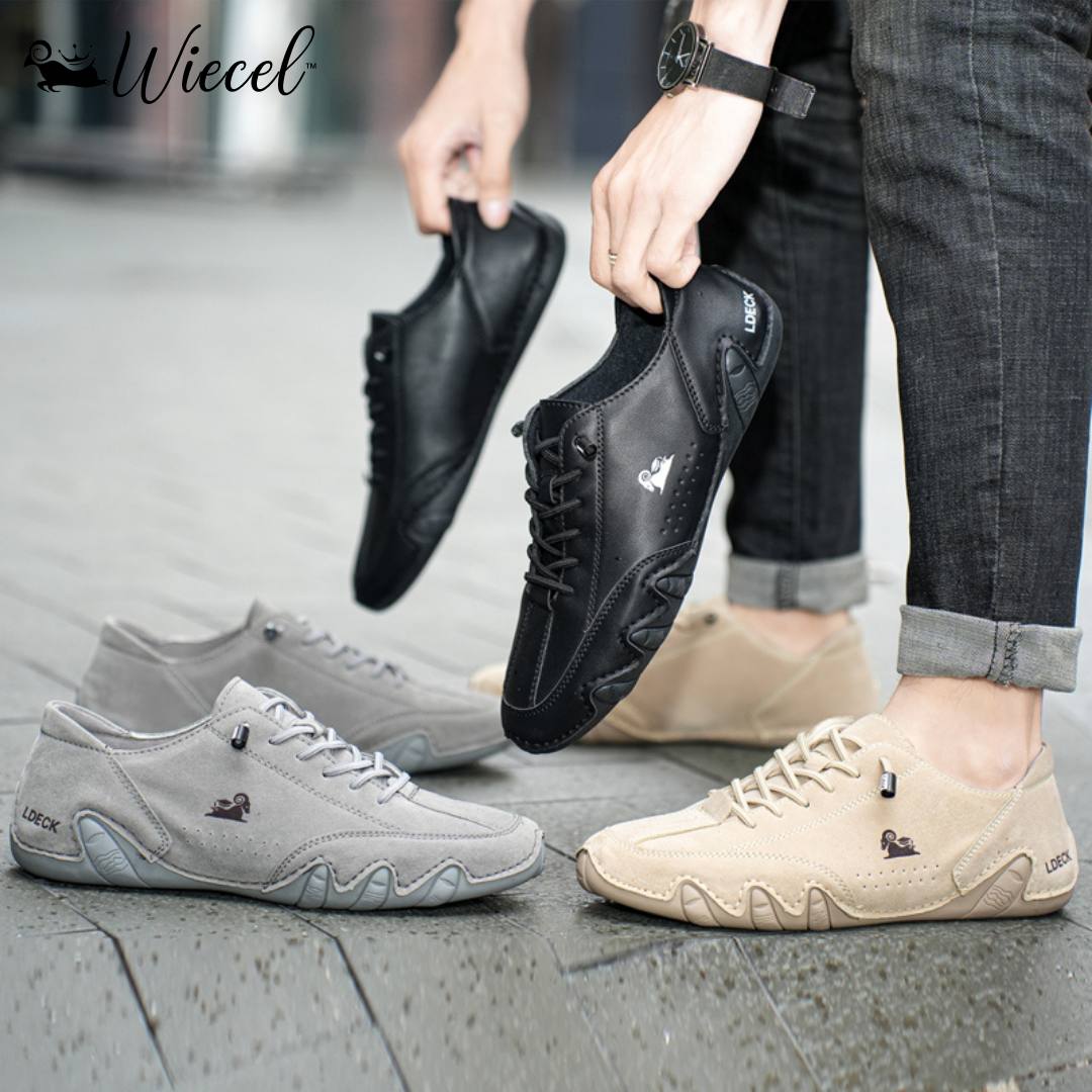 Skórzane buty barefoot unisex – BareMotion