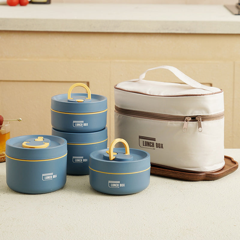 Izolowany Lunchbox Wielowarstwowy z GRATISOWĄ Torbą Transportową - ThermoBox