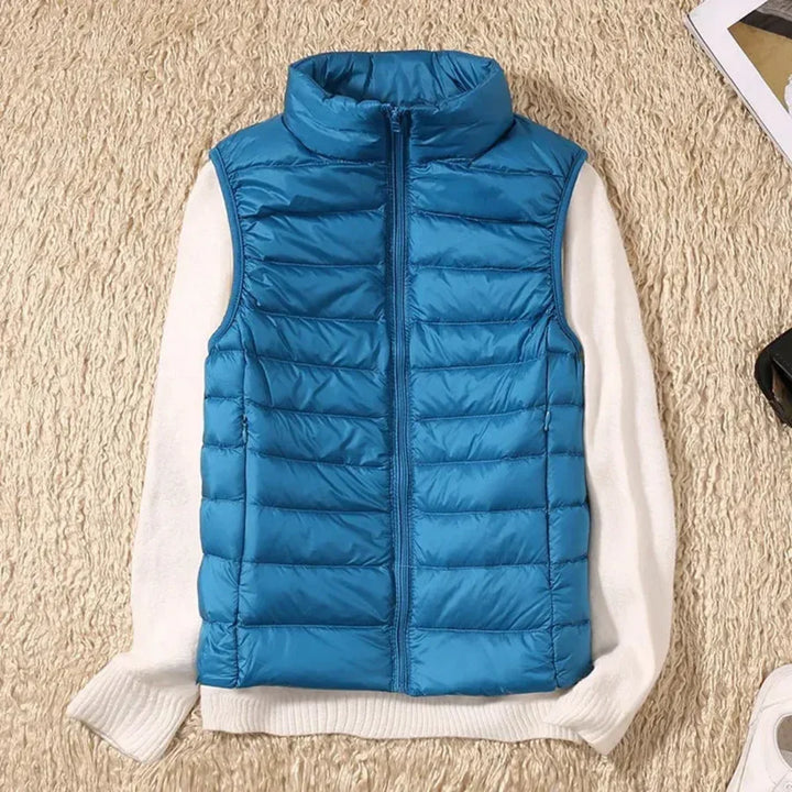 Wiatroodporny Kobiecy Bodywarmer z Zipperem