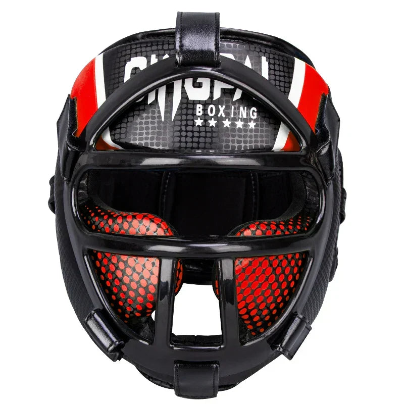 Kask premium z przyłbicą – FightGuard