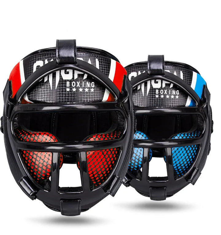 Kask premium z przyłbicą – FightGuard
