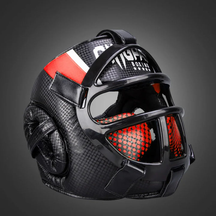 Kask premium z przyłbicą – FightGuard