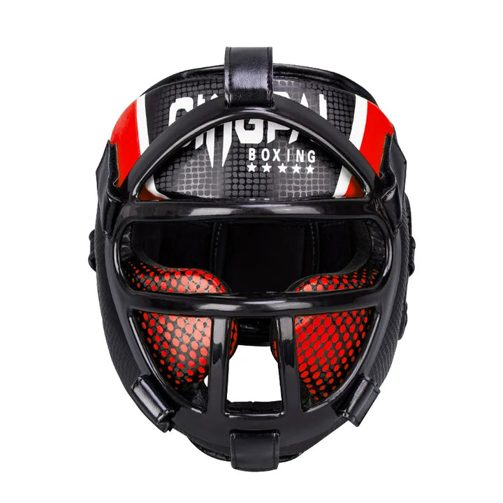 Kask premium z przyłbicą – FightGuard
