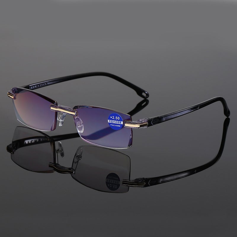 Multifokalne Okulary do Czytania z Filtrem Światła Niebieskiego – VisionPlus