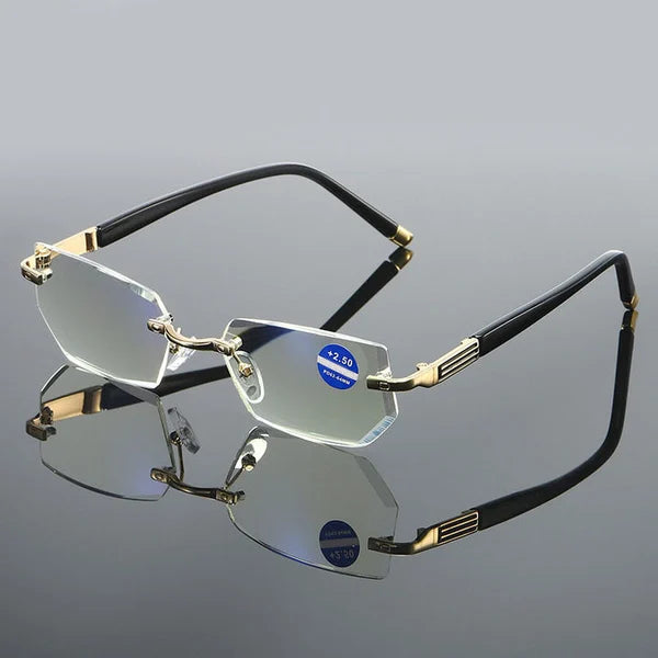 Zaawansowane multifokalne okulary do czytania z filtrem światła niebieskiego – SapphireView