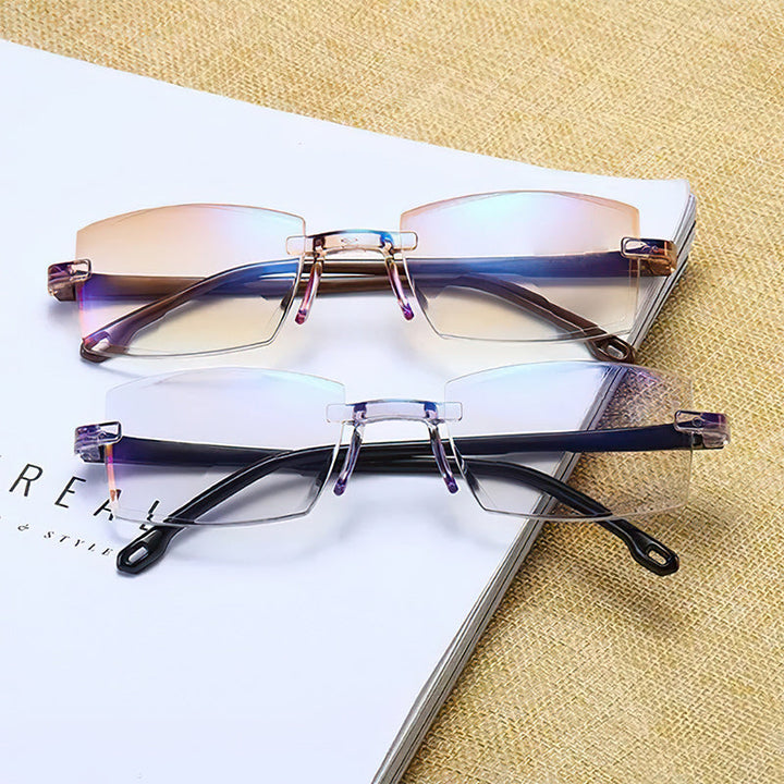 Zaawansowane multifokalne okulary do czytania z filtrem światła niebieskiego – SapphireView