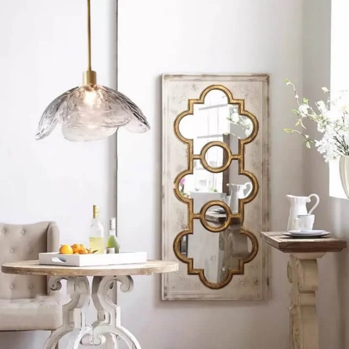 Lampa Wisząca Liść Kwiatu - Elegancka Lampka Nocna