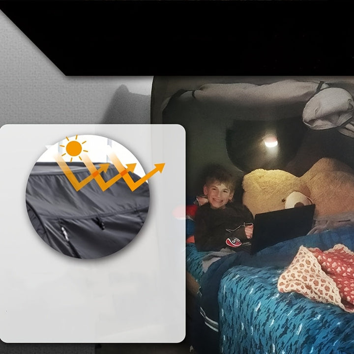 Składane łóżko namiotowe CozyNest – Ochrona i wypoczynek pod ręką