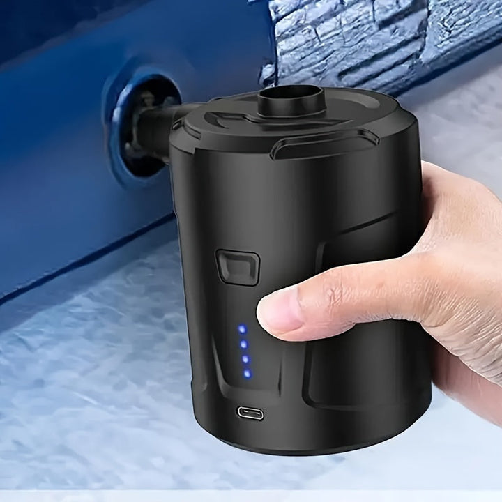 Przenośna pompka powietrzna USB – kompaktowy bezprzewodowy inflator do użytku na zewnątrz