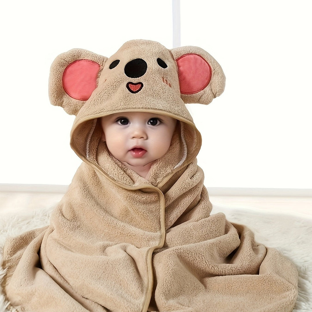 Ręcznik z kapturem SnuggleSoft dla dzieci – szybkoschnący i ultramiękki