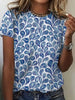 Noah – Casual Printed T-shirt z Okrągłym Dekoltem