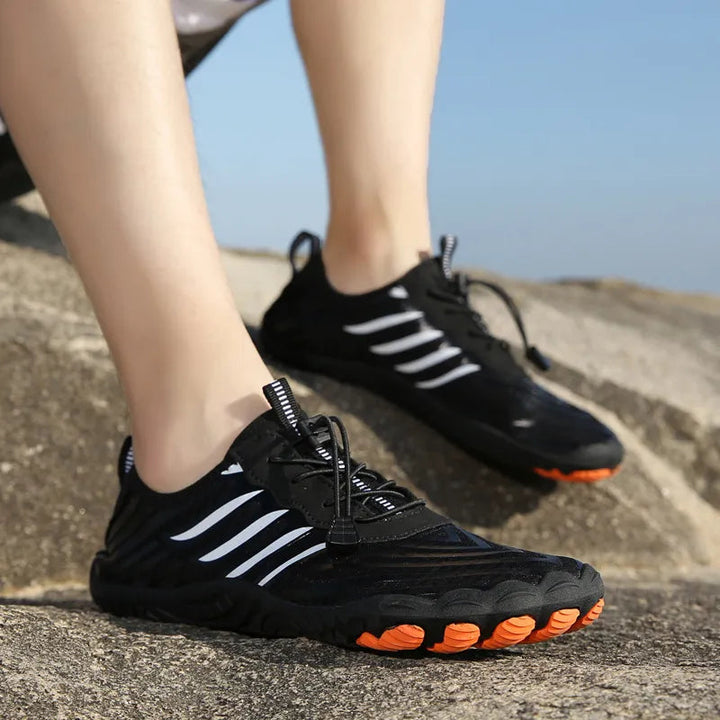 Męskie Letnie Buty Do Wody Z Gumową Podeszwą, Wsuwane, Do Pływania I Na Plażę