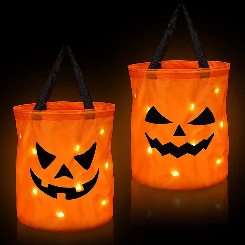Halloweenowa Torba 3D Dynia dla Dzieci Torba na Cukierki Rekwizyt — zdjęcie 3