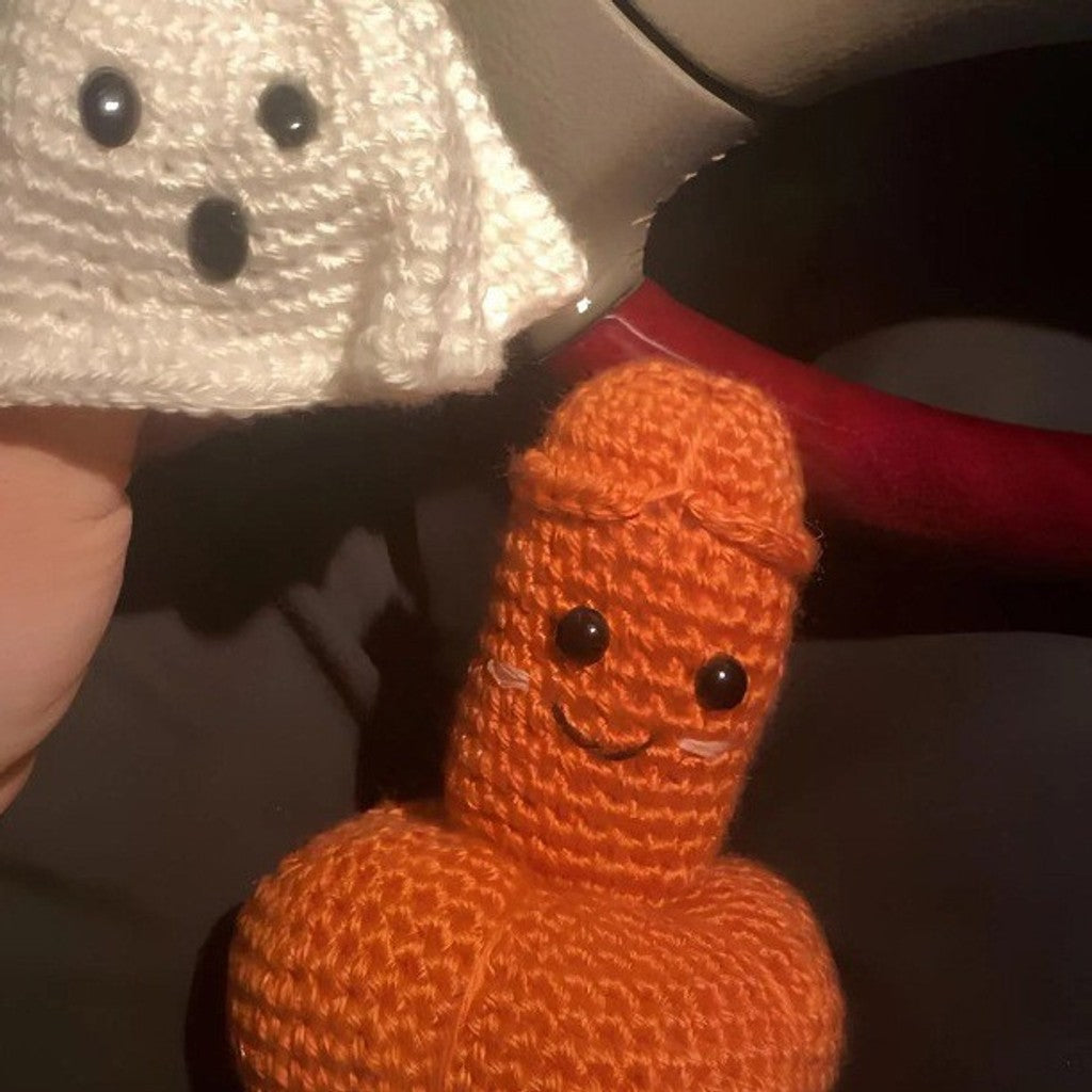 Ręcznie Robione Szydełkowe Ozdoby Halloween Dynia Duch — zdjęcie 4