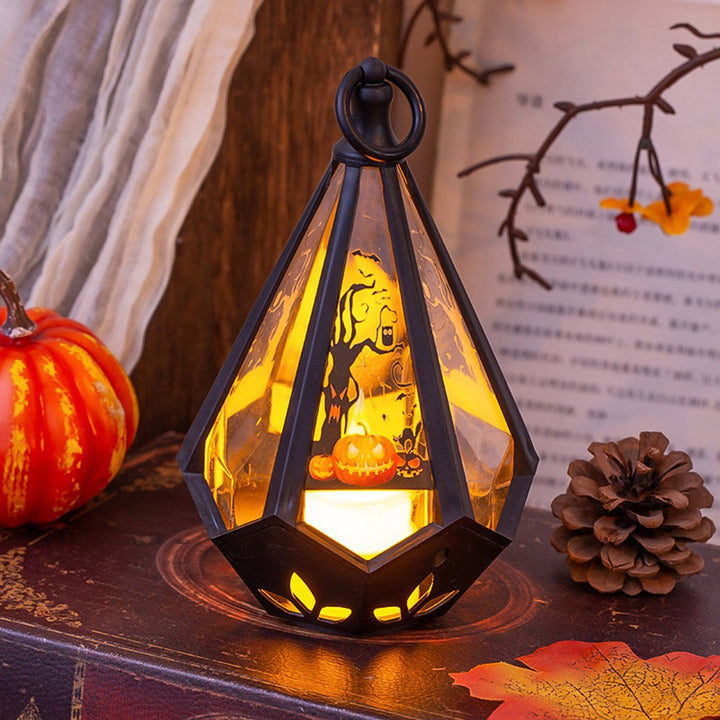 Dekoracje Halloween Torba Dziecięca Latarnia Dyni Rekwizyty Imprezowe Ozdoby Biurkowe Prezenty Nocne Światła — zdjęcie 2