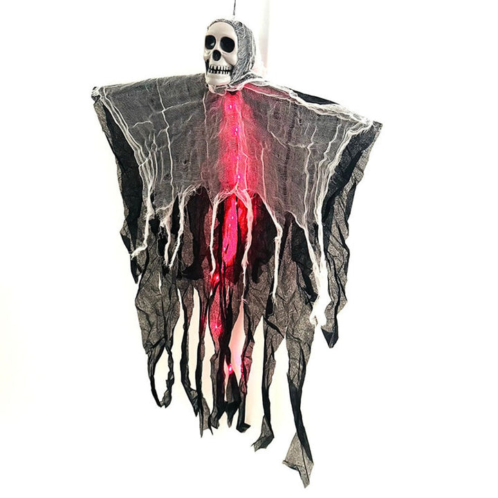 Dekoracje Halloween Horror Wisząca Czaszka Duch Szkielet Rekwizyt Idealny Do Domu Ogrodu Przyjęcia Dekoracje Festiwalowe — zdjęcie 11