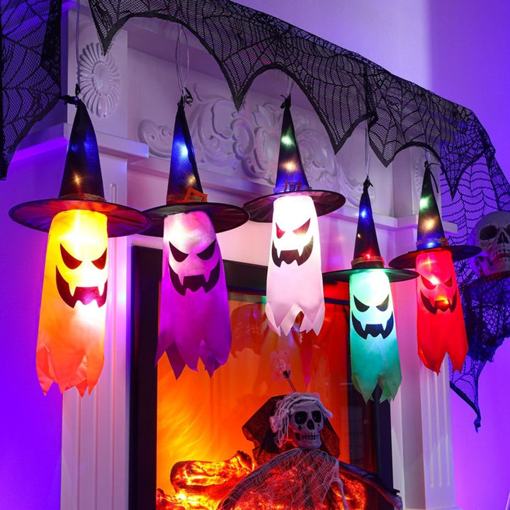 Świecące Dekoracje Halloween Krzyczący Duch — zdjęcie 13