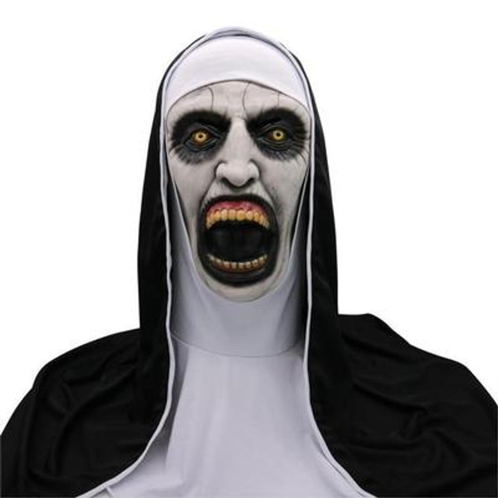 Halloweenowe Nakrycie Głowy Thriller Świecąca Maska Grozy — zdjęcie 6