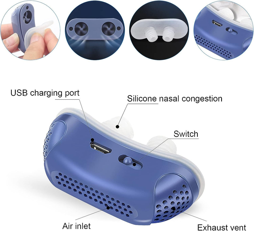 Urządzenie Micro CPAP - Przeciw Chrapaniu
