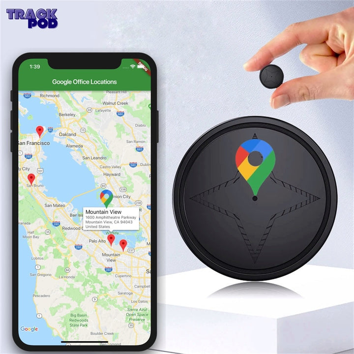 Tracker GPS magnetyczny - śledzenie w czasie rzeczywistym - bezpieczny dla pojazdów