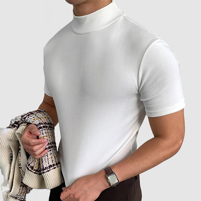 Męski T‑shirt z bawełny z elastanem – casual, na co dzień i na każdą porę roku