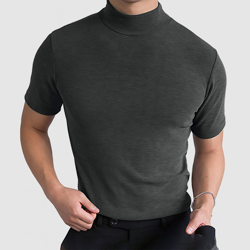 Męski T‑shirt z bawełny z elastanem – casual, na co dzień i na każdą porę roku