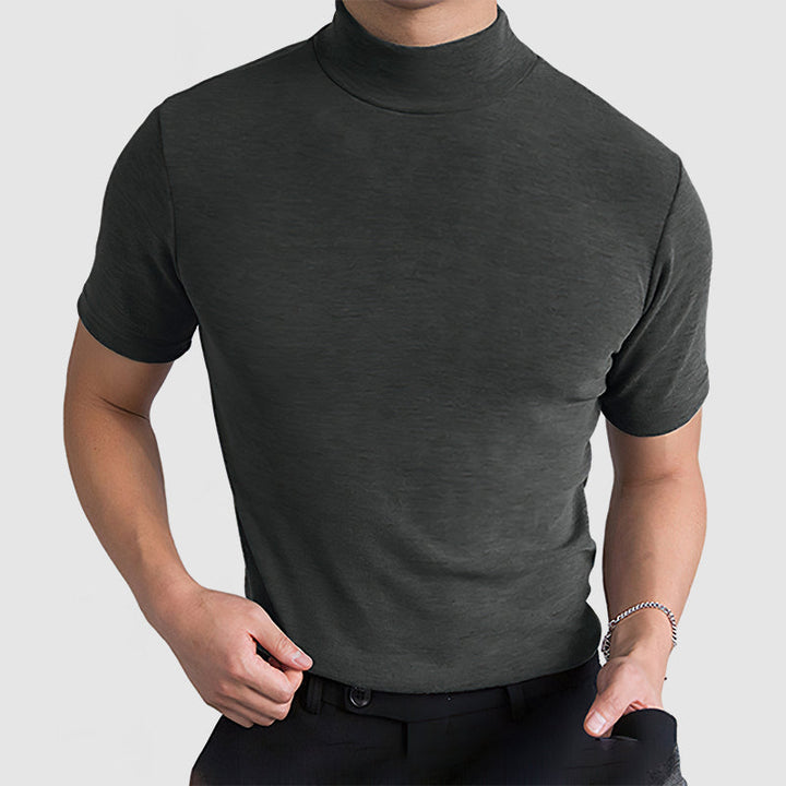Męski T‑shirt z bawełny z elastanem – casual, na co dzień i na każdą porę roku