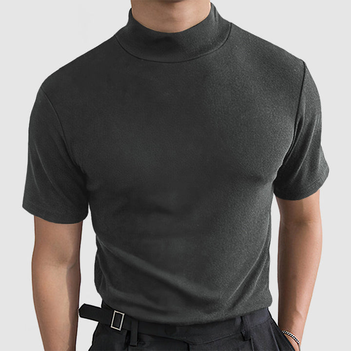 Męski T‑shirt z bawełny z elastanem – casual, na co dzień i na każdą porę roku