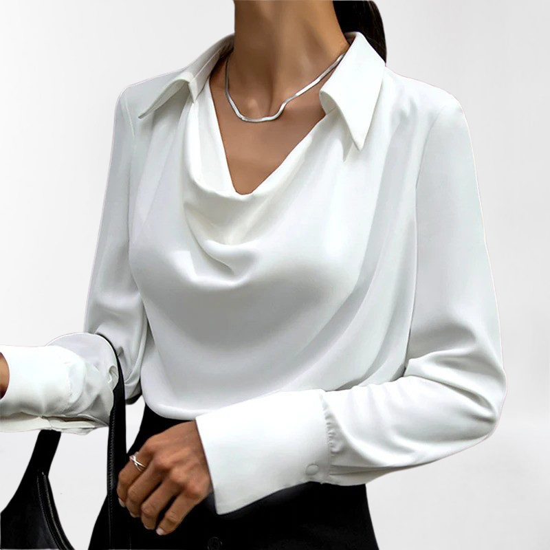 Elegancka Bluzka Satynowa dla Kobiet – Luksusowa i Stylowa